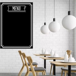 Tablica magnetyczna kredowa menu 39