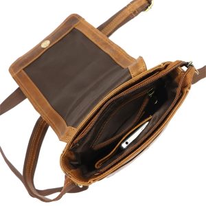 Saszetka męska z naturalnej skóry Nordee MSD-02 GM09 HUNTER