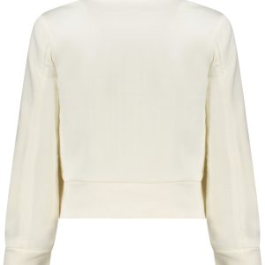 K-WAY DAMSKA BLUZA Z ROZPINANYM NA ZAMEK BIAŁA