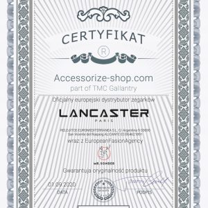 Biżuteria LANCASTER JLA-EAR-OWL-3. PENDING, Kolor czarny zielony. Kobieta.