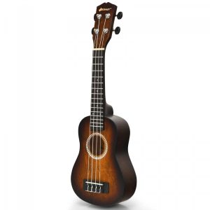 Drewniane ukulele zestaw 53cm