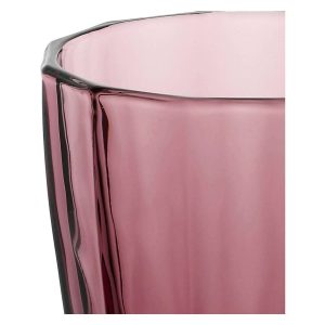 ROSE&TULIPANI AMAMI Zestaw 6 szklanek 320 ml purpurowy