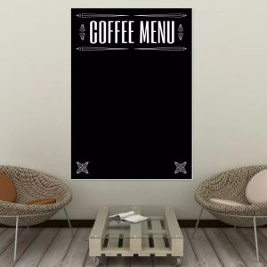 Tablica magnetyczna kredowa coffee menu 6