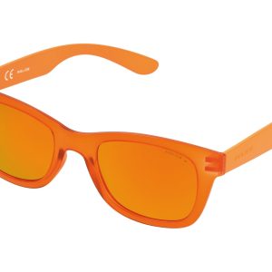 Okulary POLICE S194450B55R. Okulary przeciwsłoneczne, Kolor pomarańczowy. Unisex.