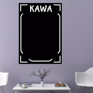 Tablica magnetyczna kredowa kawa 12