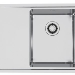 Alveus STRICTO 10 SAT QC P 790x472 zlew wpuszczany F/S + syfon Quick Close