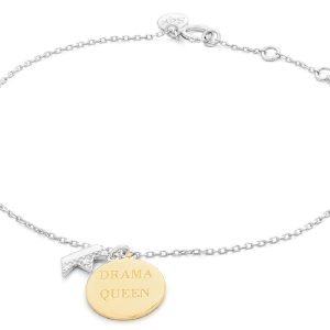 Biżuteria SECRECY B3746CDAWW900. Bransoletka, Kolor szary. Kobieta.