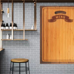 Tablica magnetyczna kredowa menu 33