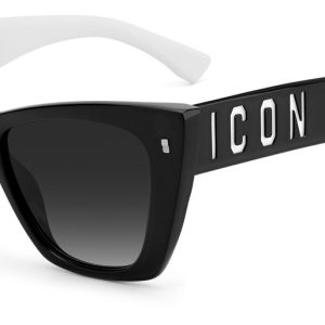 Okulary DSQUARED2 ICON0006S80S. Okulary przeciwsłoneczne, Kolor biały. Kobieta.