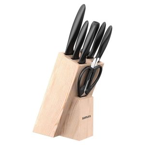 Samura MOJO BLOCK ZESTAW 8 ELEMENTÓW Czarny SMJ-0280B