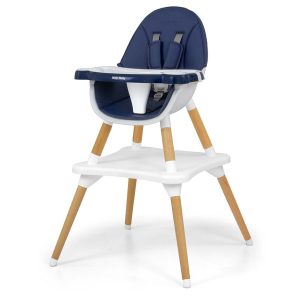 Milly Mally Krzesełko do karmienia 2w1 Malmo Navy