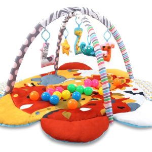 TinyMini JL639-2B Mata edukacyjna 2w1 Kwiat Safari