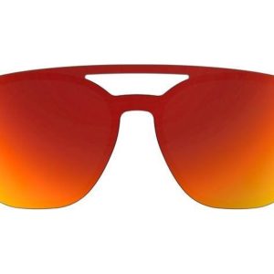 Okulary HAVAIANAS UBATUBACS807U. View + clip-on, Kolor czerwony żółty. Unisex.