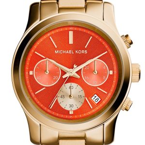 Zegarek MICHAEL KORS MK6162. Kwarcowy, Kolor pomarańczowy. Kobieta.