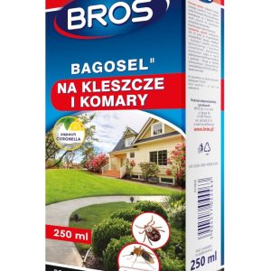 Bagosel 100EC preparat do oprysku przeciw kleszczom i komarom 250ml - Bros