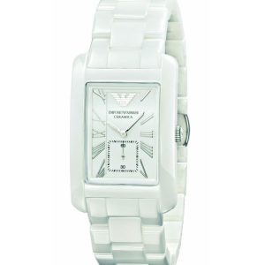 Zegarek ARMANI AR1407. Kwarcowy, Kolor czarny. Kobieta.