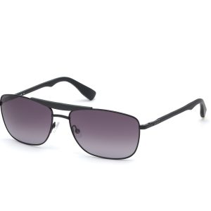 Okulary WEB EYEWEAR WE0274-6001B. Okulary przeciwsłoneczne, Kolor czarny. Mężczyzna.