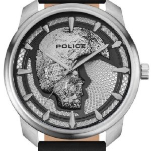 Zegarek POLICE PL.15714JS-04. Kwarcowy, Kolor szary. Mężczyzna.
