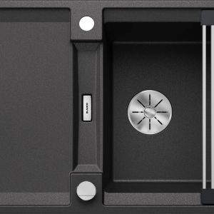 BLANCO ADIRA XL 6 S Silgranit antracyt odwracalny, korek auto., InFino, mata stalowa składana
