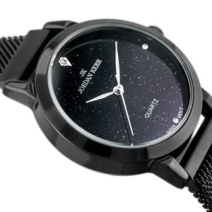 ZEGAREK DAMSKI JORDAN KERR - I2008 (zj939c) black MAGNETYCZNE ZAPIĘCIE