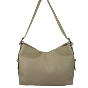 Codzienna torebka damska na ramię - Beżowa jasna