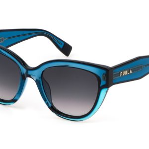 Okulary FURLA SFU779V5306N1. Okulary przeciwsłoneczne, Kolor niebieski. Kobieta.