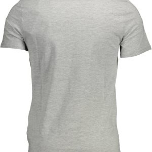KOSZULKA Z KRÓTKIM RĘKAWEM GUESS JEANS MĘSKA SZARA