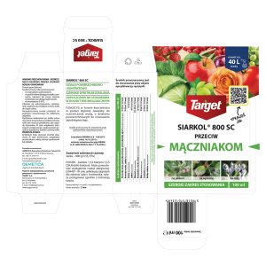 Siarkol 800 SC – zapobiega mączniakom roślin – 100 ml Target
