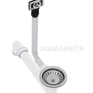 AQF-001V Inox Zestaw przelewowo-odpływowy