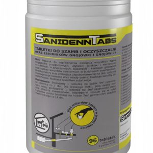 Tabletki Sanidenn bakterie do oczyszczalni eko 96 + 4 szt. - Biobakt