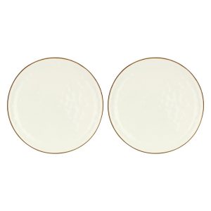 ROSE&TULIPANI CONCERTO IVORY Zestaw 2 talerzy do pizzy 33 cm
