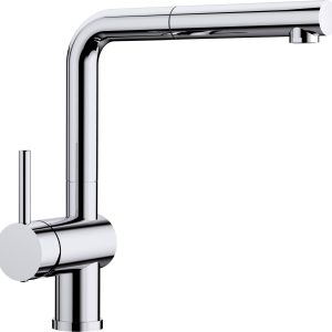 BLANCO LINUS-S chromowana dźwignia z lewej strony Użyj kodu 23BLA06 i płać mniej