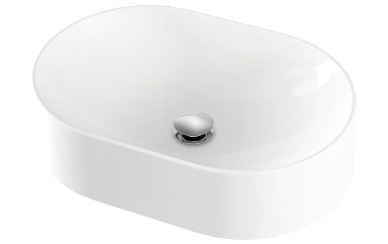 Turtl Fabela BQR60-700 umywalka nablatowa 60 cm