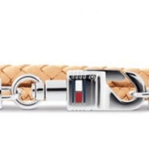 Biżuteria TOMMY HILFIGER 2701065. Bransoletka, Kolor brązowy. Mężczyzna.