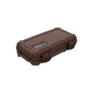 Cigar Caddy UMIDIFICATORE DA VIAGGIO 5 SIGARI BROWN