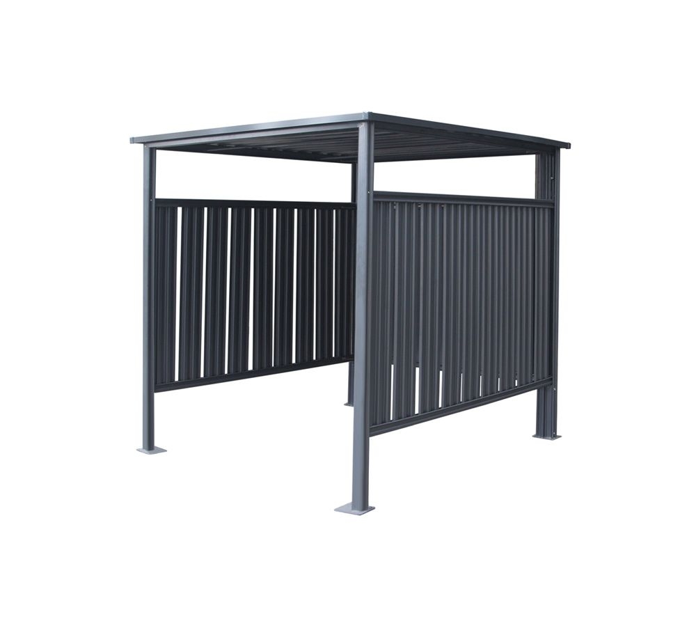 Westmann SI03000 Stalowa wiata garażowa na rowery Antracyt 203x180x210cm