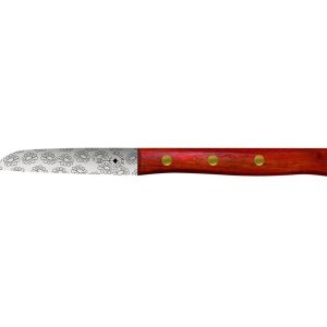 Pikas ZÖPPKEN STYLE SPELUCCHINO (Paring knife) CM 8 Padouk Blumen