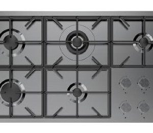 FOSTER 7638006 MILANO 1056x560 Płyta gazowa Gun metal 5 palników płaska krawędź