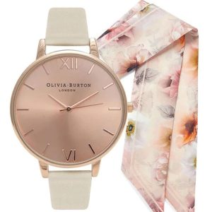 Zegarek OLIVIA BURTON OBGSET51. Kwarcowy, Kolor różowy. Kobieta.