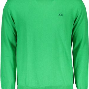 ZIELONY SWETER MĘSKI LA MARTINA