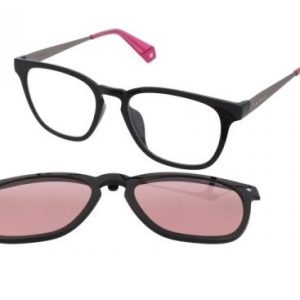 Okulary POLAROID 6080GCS3H2500. Okulary przeciwsłoneczne, Kolor czarny różowy. Unisex.