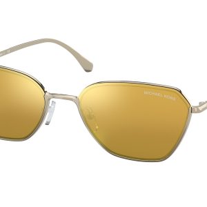 Okulary MICHAEL KORS MK1081-10145A. Okulary przeciwsłoneczne, Kolor złoty. Unisex.