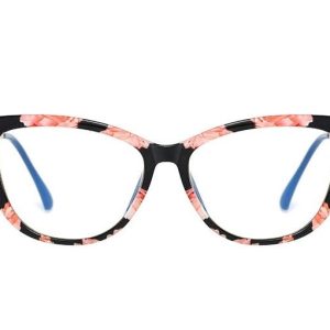 Kocie Okulary damskie z filtrem BLUE Light do komputera zerówki 2546-2