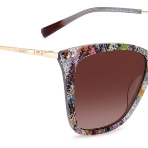 Okulary MISSONI MIS0106SX193X. Okulary przeciwsłoneczne, Kolor czerwony. Kobieta.