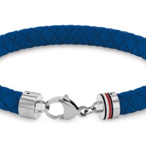 Biżuteria TOMMY HILFIGER 2790554. Bransoletka, Kolor niebieski. Mężczyzna.