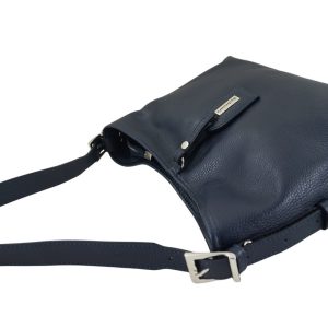 Codzienna torebka damska na ramię - Granatowa