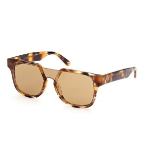 Okulary WEB EYEWEAR WE0315-0041F. Okulary przeciwsłoneczne, Kolor żółty. Mężczyzna.