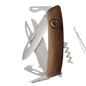 Swiza D07R AM SCISSORS Wood Walnut (KNR.0116.6300)