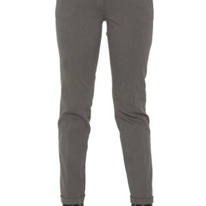 ZIELONE SPODNIE FRED PERRY DAMSKIE