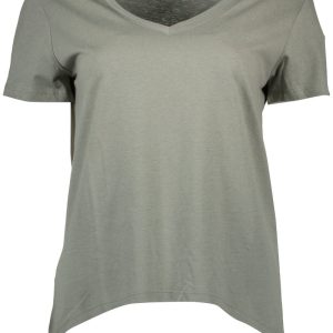 SILVIAN HEACH ZIELONY T-SHIRT DAMSKI Z KRÓTKIM RĘKAWEM